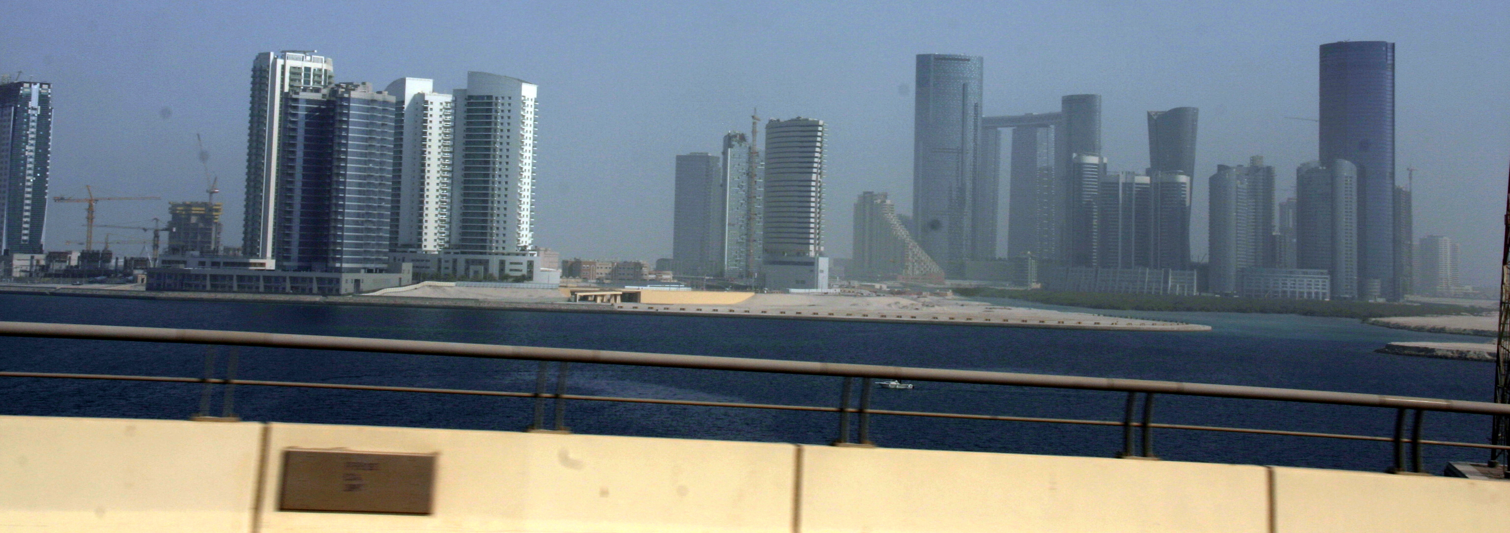 Abu Dhabi emirátus - épülő új városnegyed az al Reem-szigeten