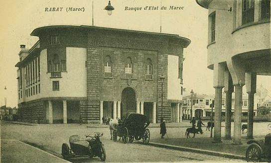 Rabat, a mór és az Art Deco/Art Nouveau stílus keresztezése
