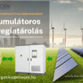 Akkumulátoros Energiatároló Beruházás!