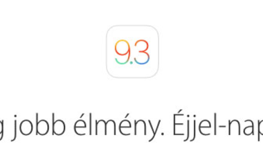 Egyelőre nem telepíthető az iOS 9.3