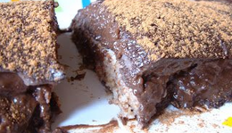 Marcipános-csokikrémes desszert liszt nélkül