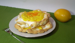 Citromkrémes pavlova