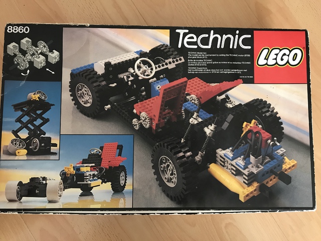 LEGO 8860 - Autó alváz - Tökéletes készlet