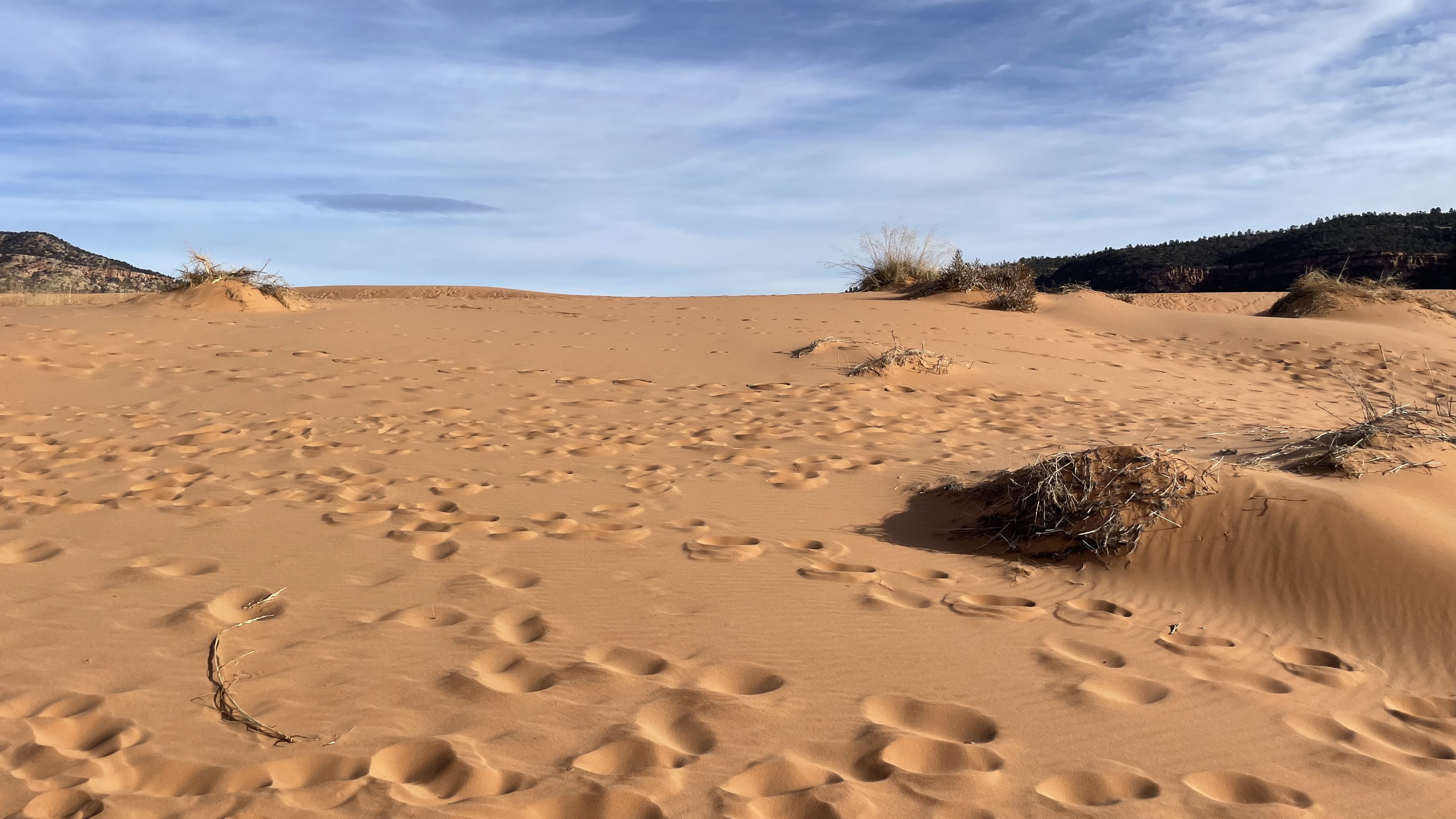 Pink Coral Sand Dunes - a homokdűnéken boardokkal is lehet csúszkálni. 