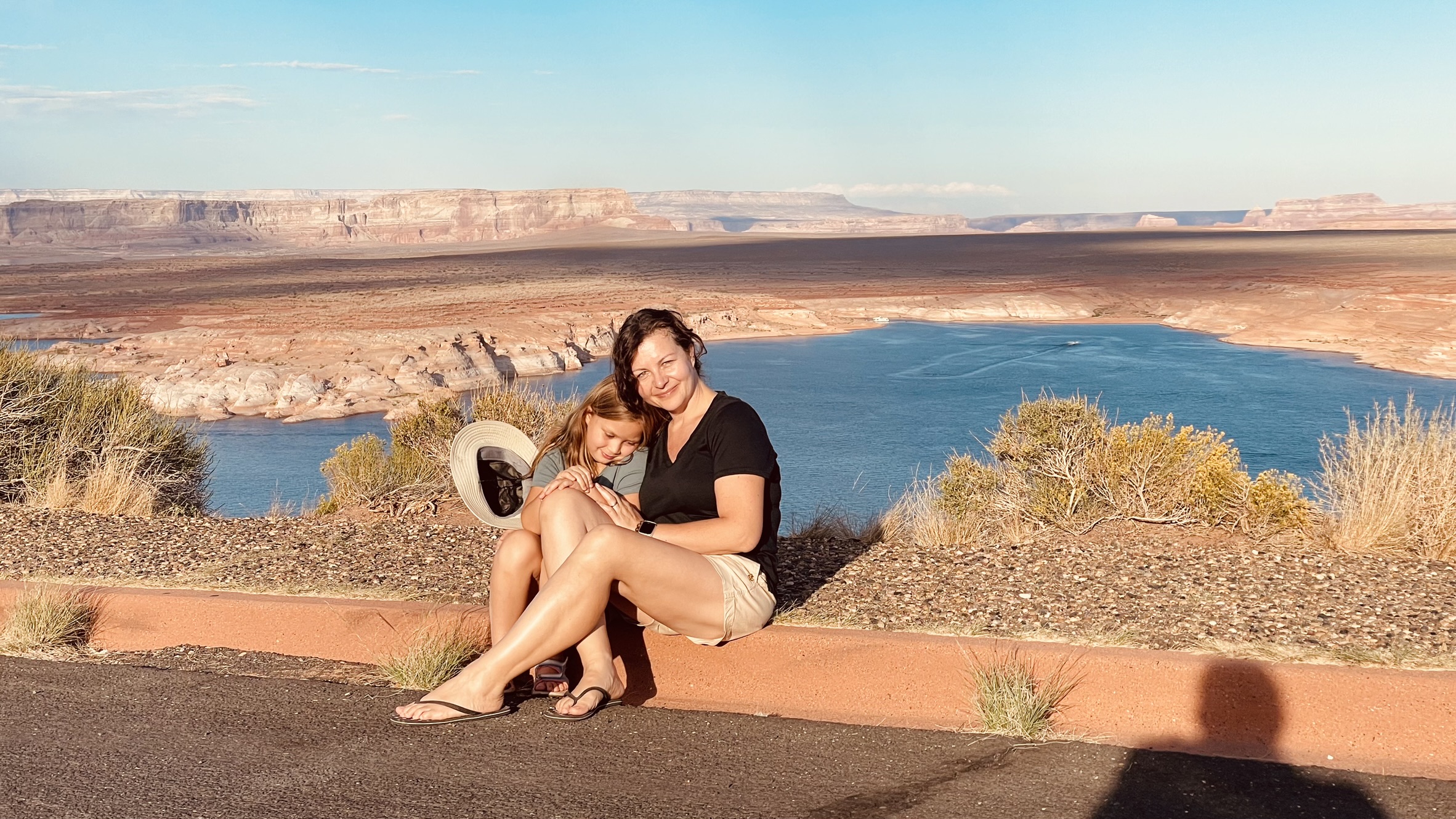 Lake Powell - itt fürödtünk is, naplemente is volt, annyira szép volt, hogy ide visszavágyom. 