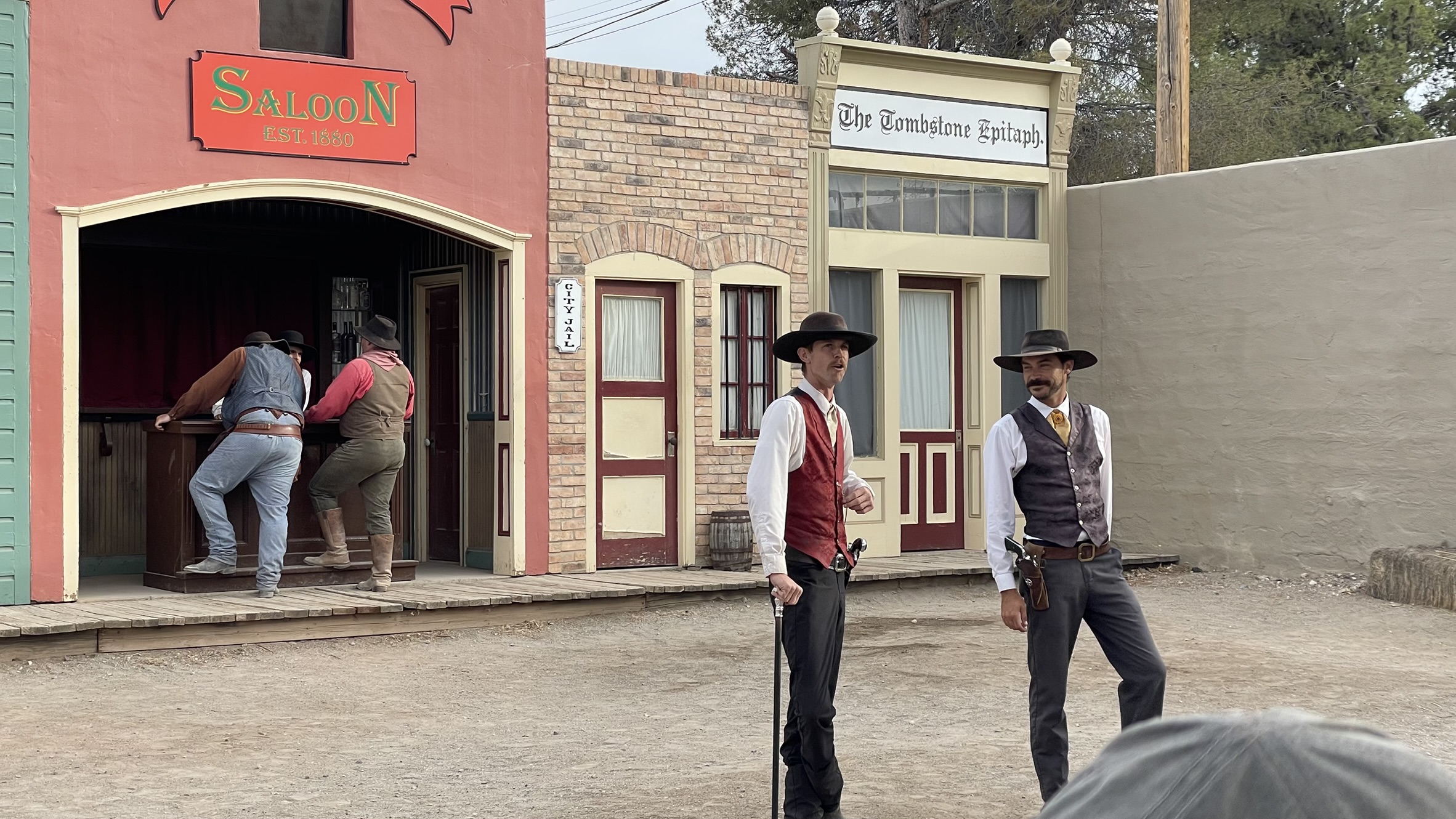 Tombstone - előadták a híres lövöldözést, ami az azonos című filmben is látható.