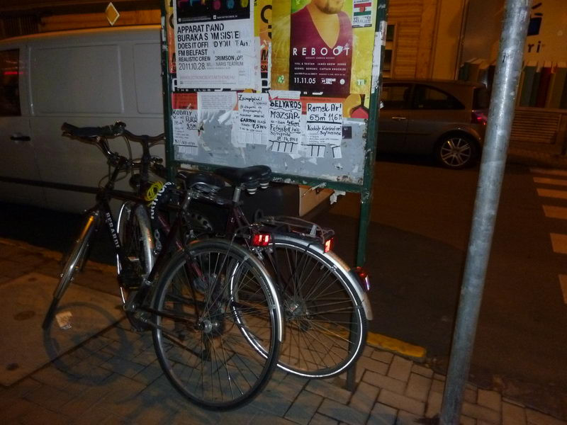 Legközelebbi bringatároló