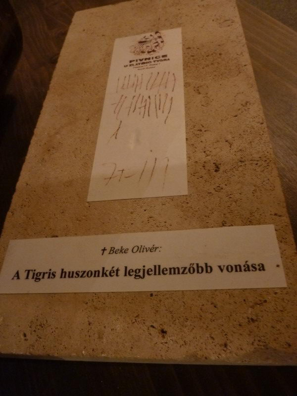 Tigris plakett