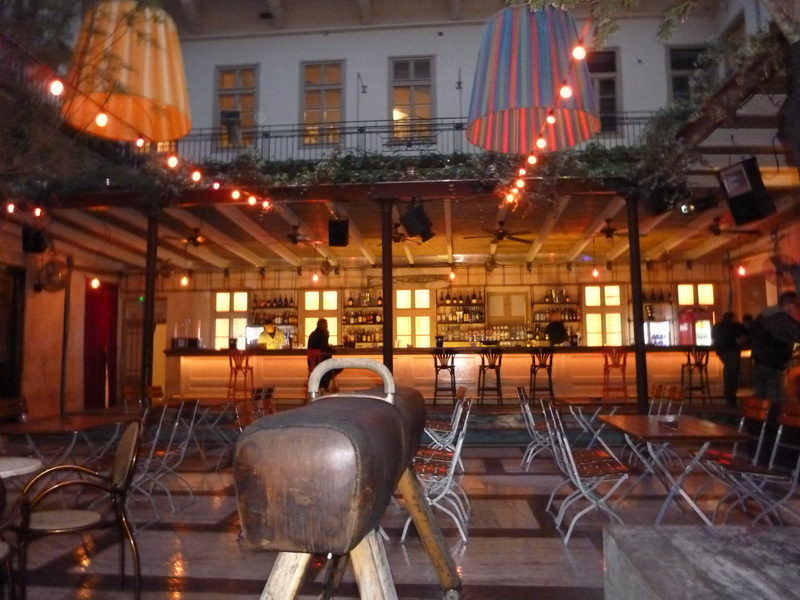A kertben egy ló