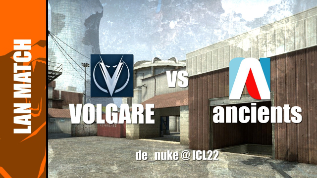 Ancients vs Volgare az ICL22-n