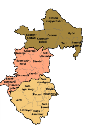Nyugat- és Dél-Dunántúl régió