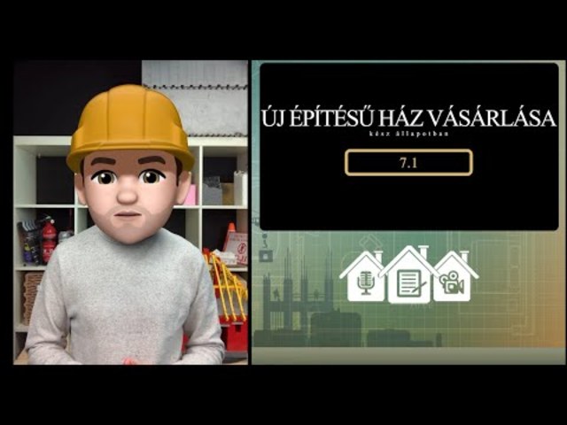 Új építésű ház vásárlása kész állapotban