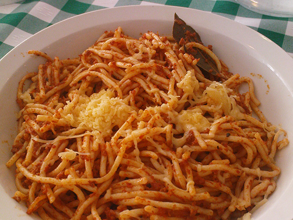 milánói spagetti darált hússal receptions