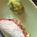 Taco otthon guacamole-val