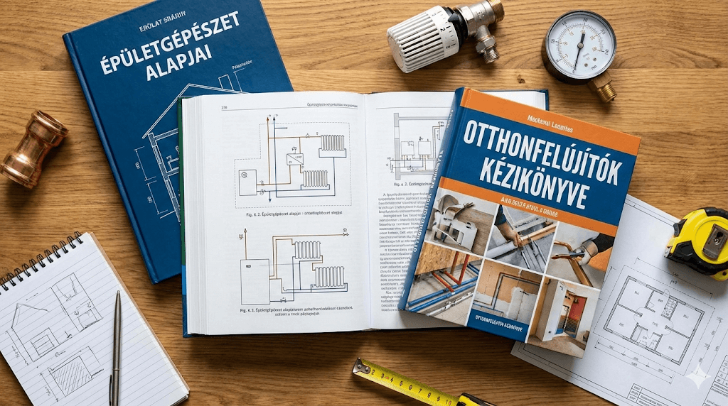 Miért érdemes épületgépészeti könyveket forgatni felújítás vagy vásárlás előtt