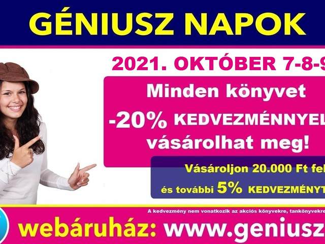 Az október sem telhet Géniusz Napok nélkül!