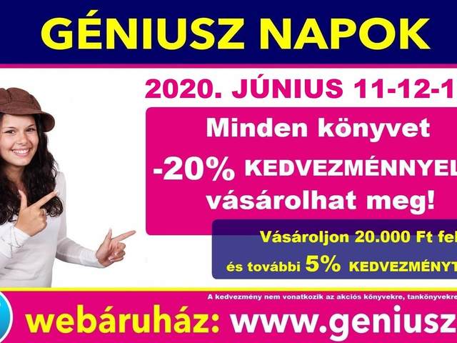 Beindítjuk a nyarat! Jön az 51. NYÁRINDÍTÓ JÚNIUSI GÉNIUSZ NAPOK!