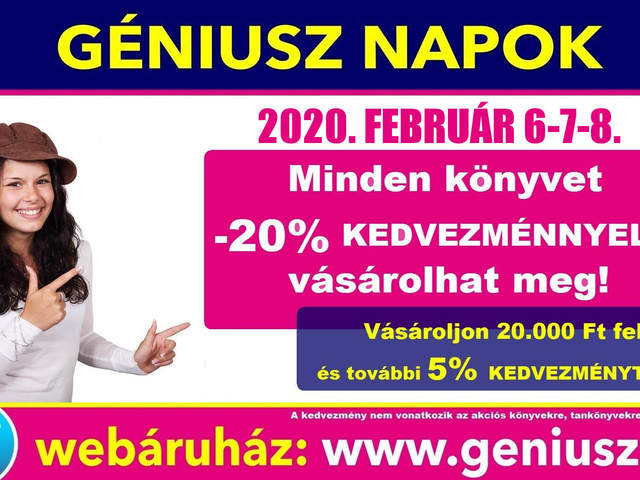 A február sem maradt Géniusz Napok nélkül! - Februári Géniusz Napok 2020. február 6-7-8.