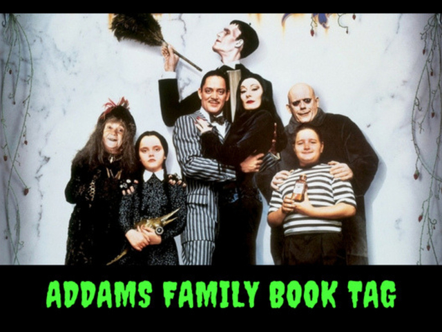 Addams Family Book Tag