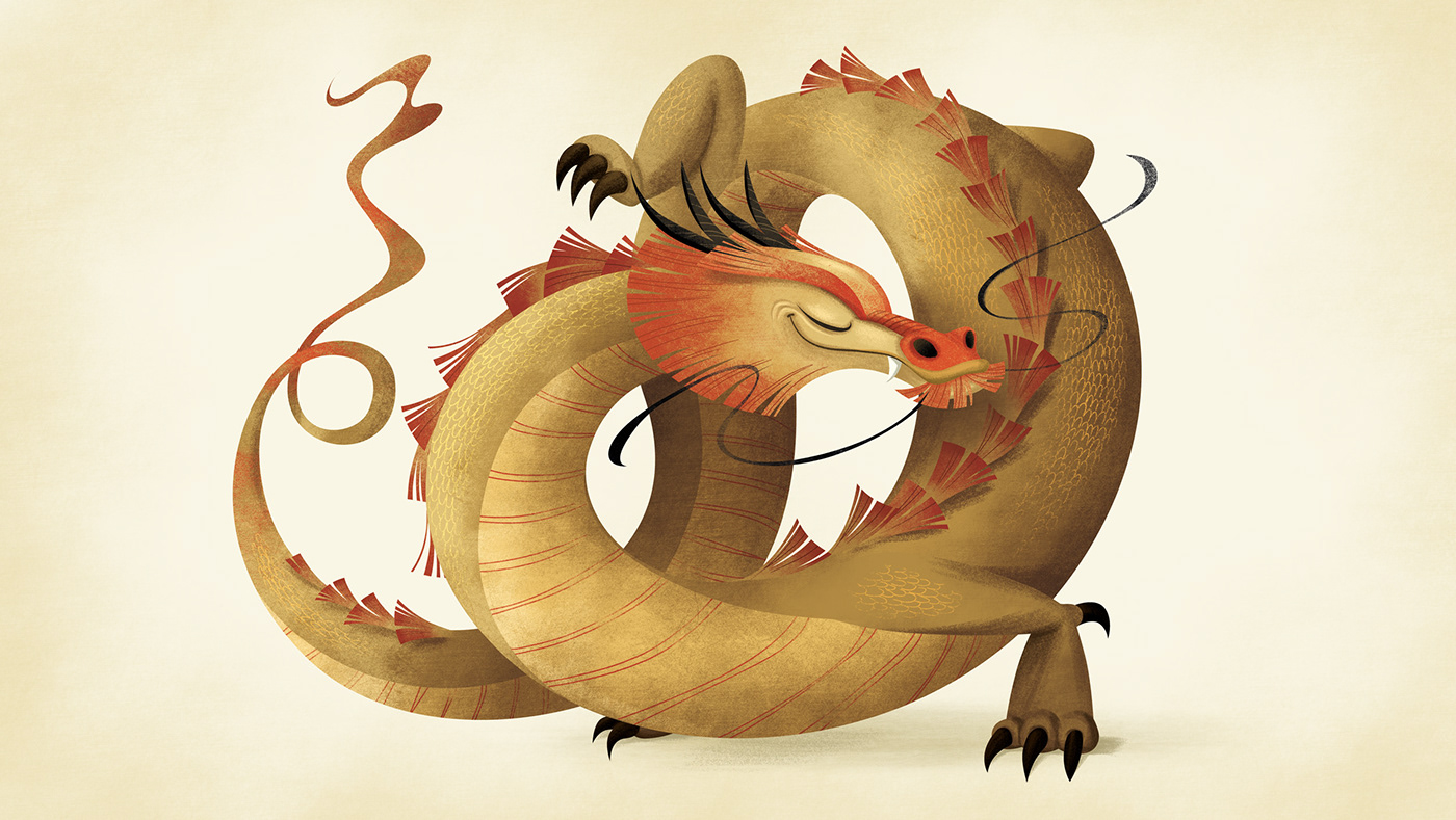 Lung a legismertebb keleti sárkány. A kínaiak oly nagyra becsülik őket, hogy ünnepségeket is szentelnek nekik.