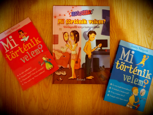 Felvilágosító könyvek kamaszoknak - Segítséééég! Mi történik velem?