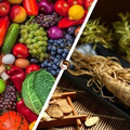 Zöldség-gyümölcs vs. ginseng