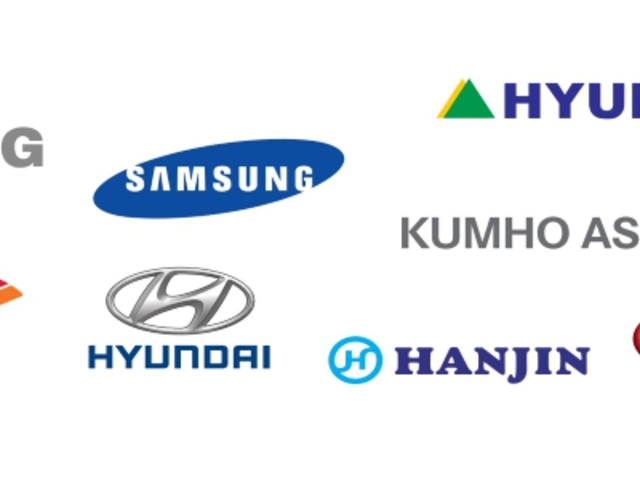 Samsung, LG, Hyundai..