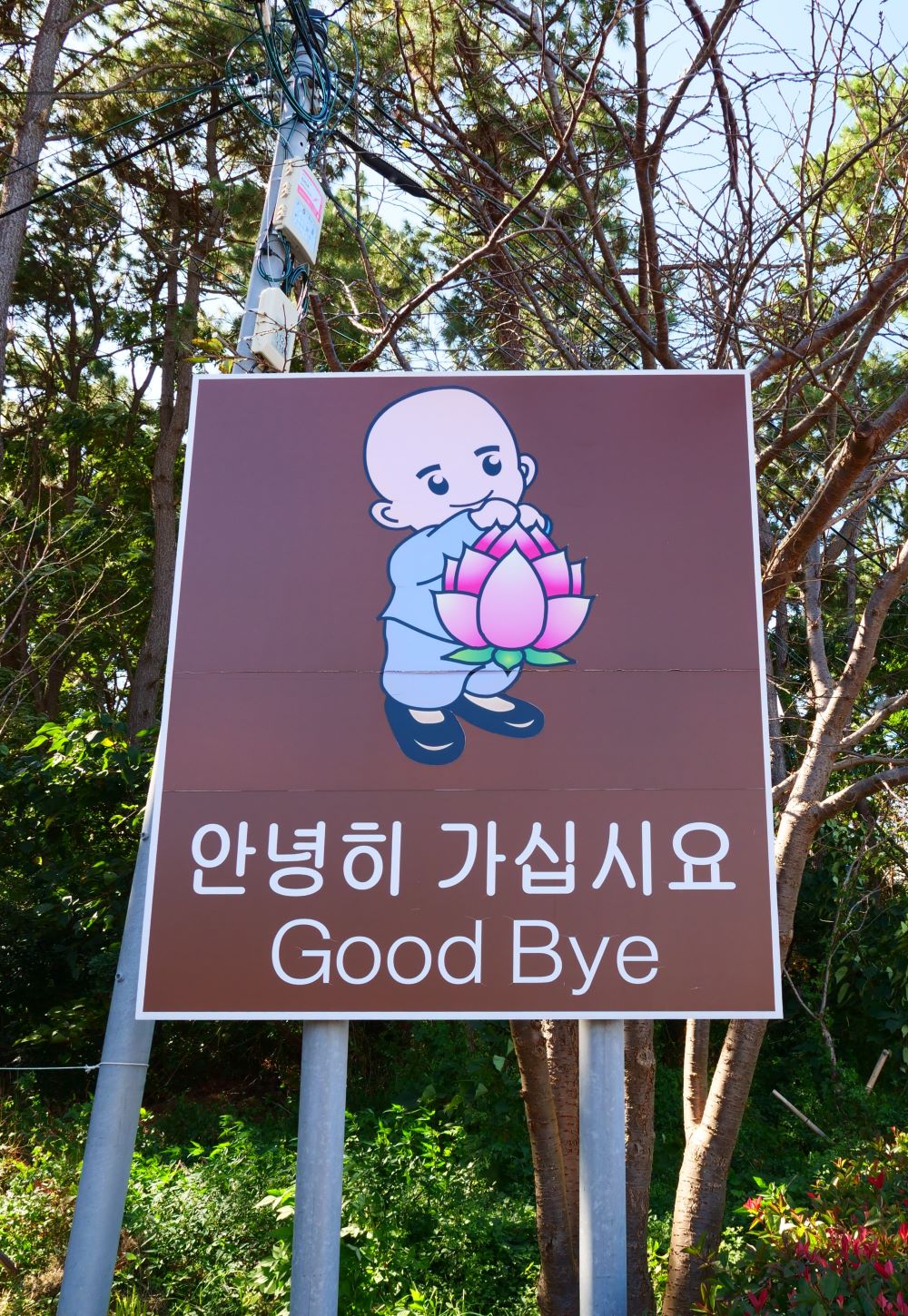 Ezzel a turistaútvonal véget is ér a Hedong Jongkungsza területén