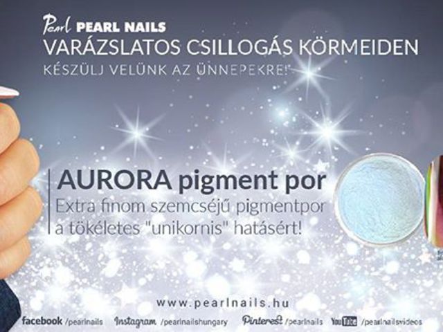 Megérkezett az új Aurora pigment por!
