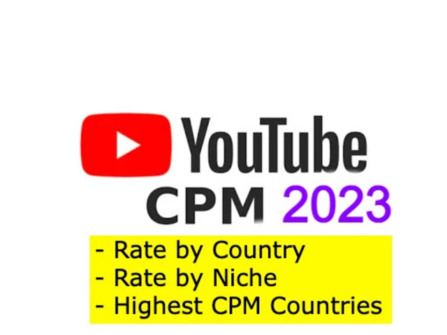 Youtube cpm work in 2023