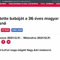 ÍGY JÁR AZ, AKI 36 ÉVESEN AKAR CSAK SZÜLNI!!!