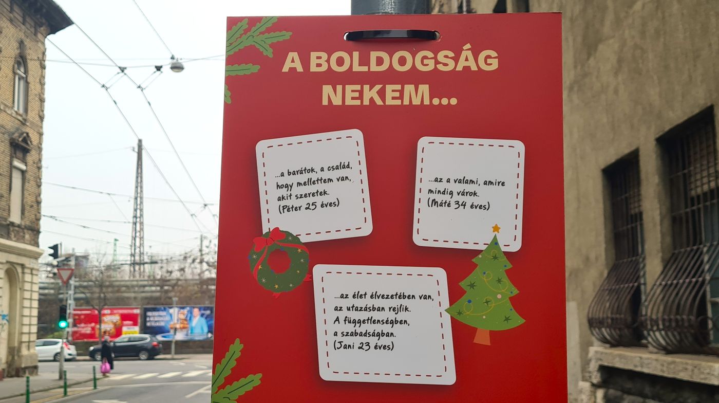 Táblán a téma: mi a boldogság?