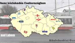 Trolibusz közlekedés Csehországban – Ústi nad Labem