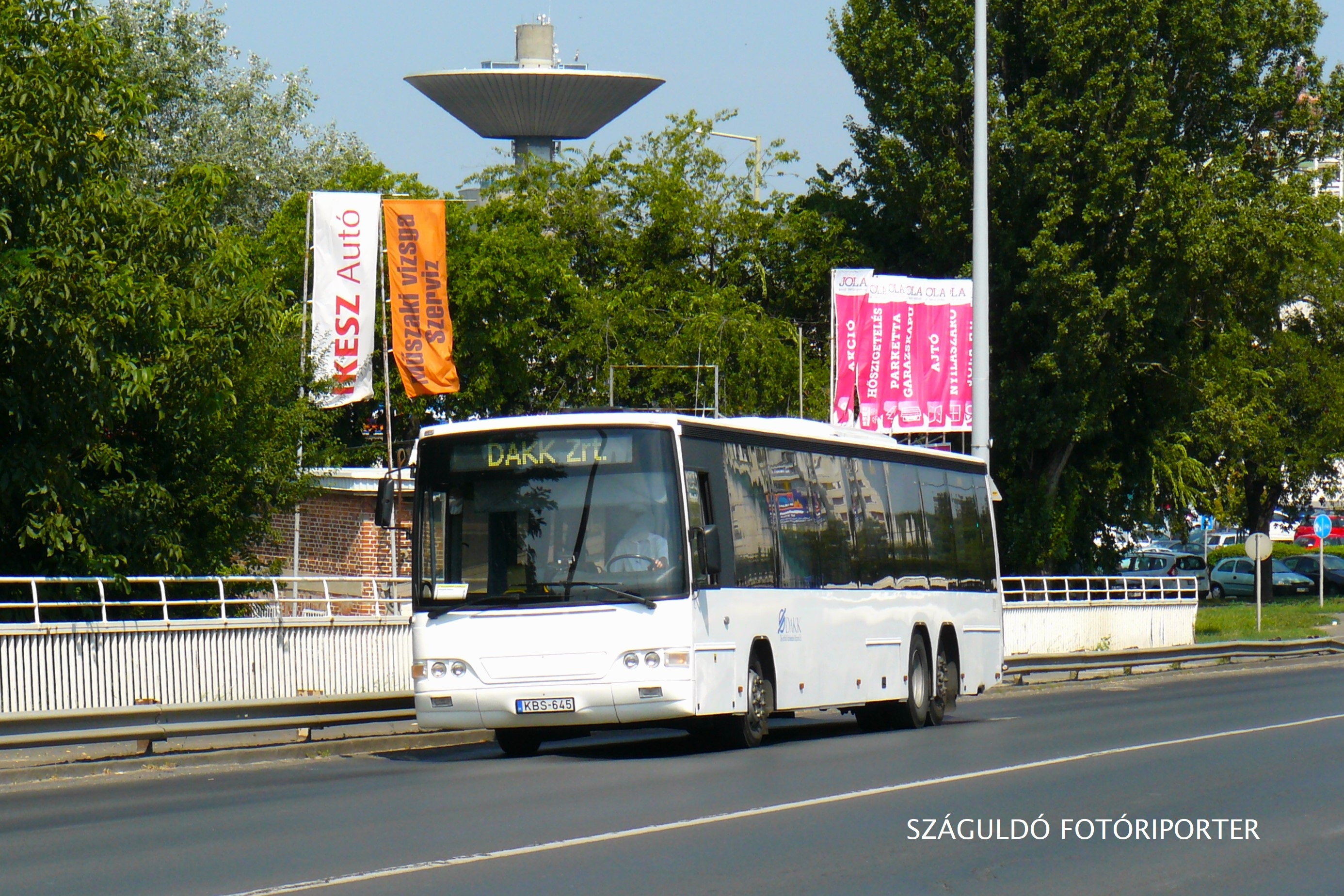 Szeged - Kiskundorozsma vonatpótláson a 645