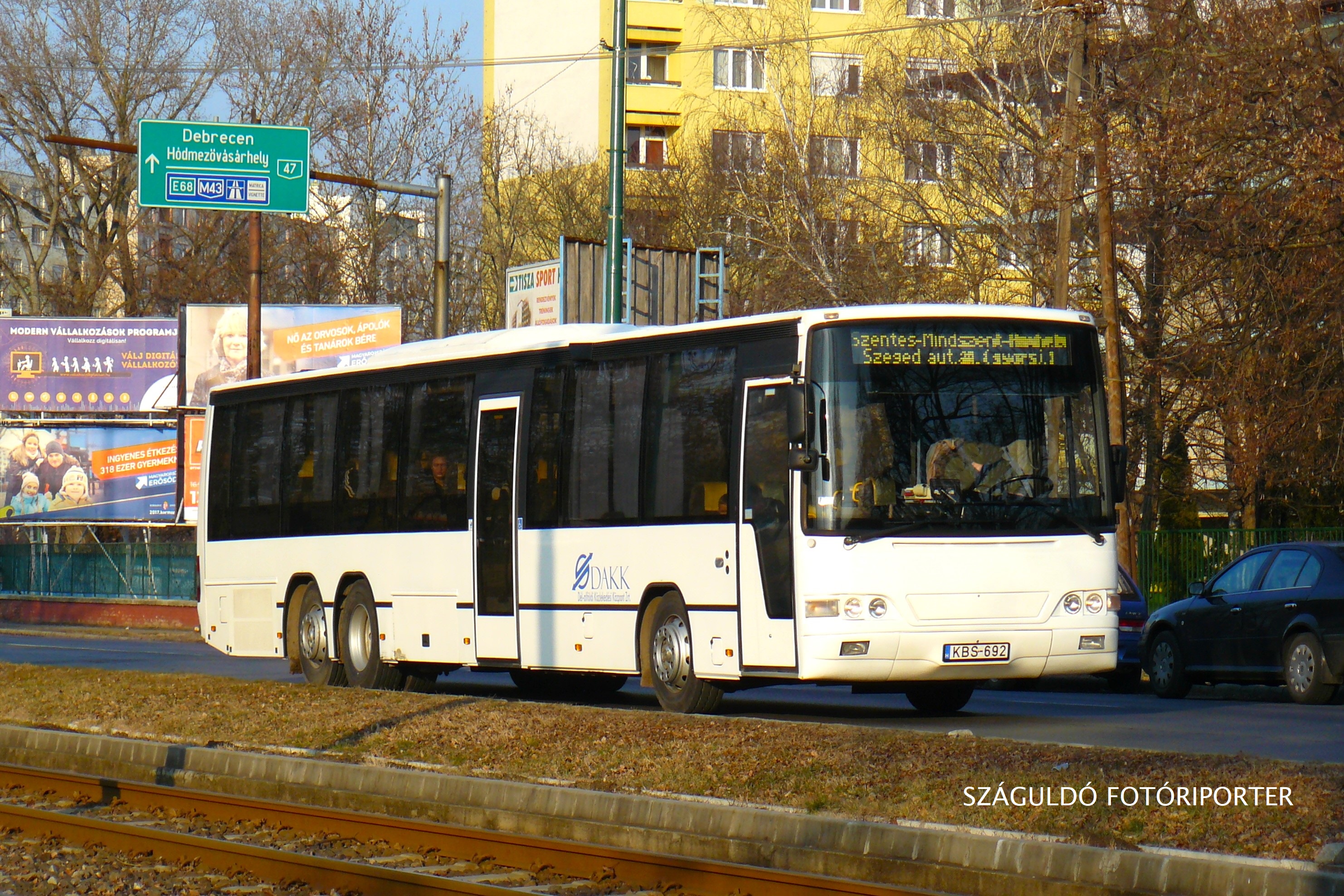 Egy évvel a tűzesete előtt érkezik Szegedre a 692