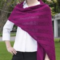 Diagonal Mesh Scarf And Shawl