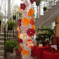 Virágoszlop dekoráció