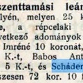 1224. Az adakozó Schaden-család