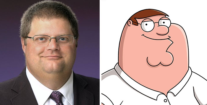 Az igazi Peter Griffin (Még a hangja is olyan)