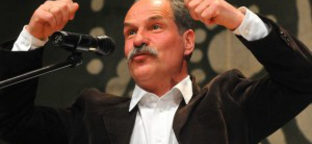 Berecz András múltidéző előadása a Sóstói Múzeumfaluban