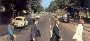 A Beatles fotójával kampányolnak Indiában a biztonságos közlekedésért
