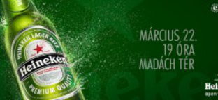 Heineken ünnep a Madách téren