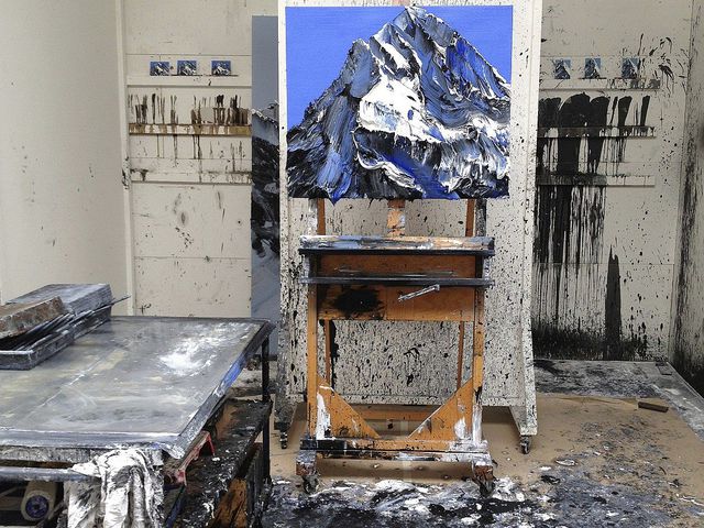 A világ tetején - Conrad Jon Godly festőművész "kiemelkedő" tájfestészete