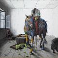 Késő bánat... - Jonas Burgert német festőművész hihetetlenül termékeny, mélyen felkavaró egyéniségfestészete