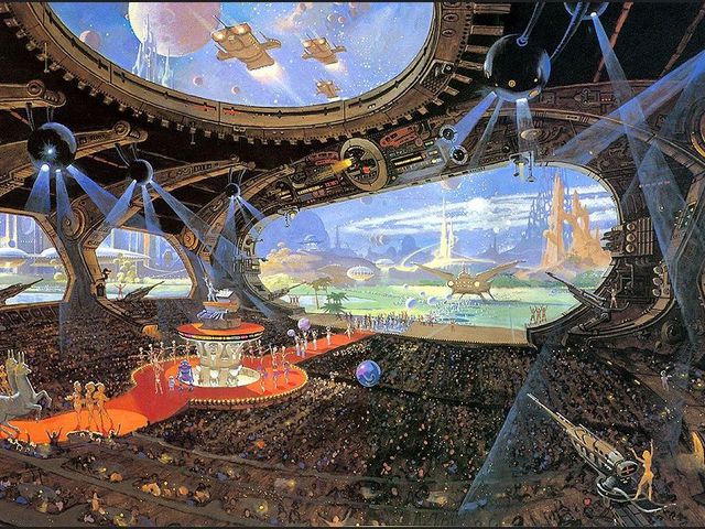 Irány a végtelen  - Robert McCall illusztrátor Sci-fi világa