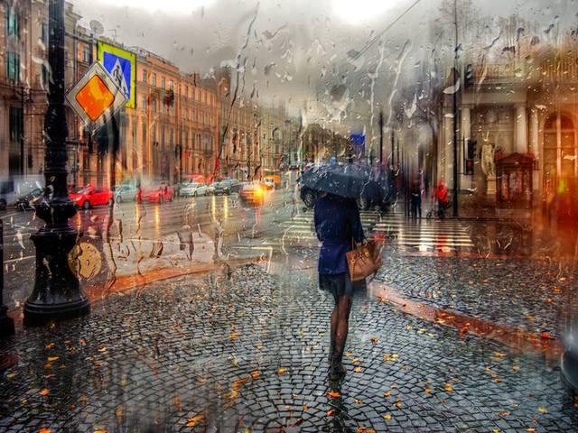 Fények az esőben - Eduard Gordeev fotóművész munkái