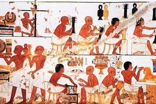 Kr.e. 1375 - Aranyművesek munkában