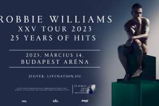 Robbie Williams márciusban berobbantja a Budapest Arénát legújabb showjával