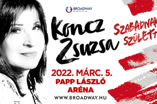 Március 5-én Koncz Zsuzsa koncert a Budapest Sportarénában