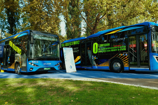 Bemutatták a legújabb hazai fejlesztésű elektromos buszt